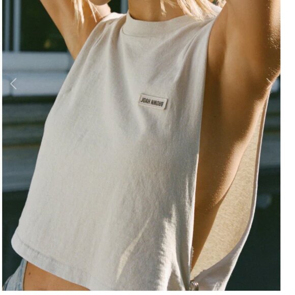 Joah Brown Cut Off Boyfriend Tank - Picture 1 of 5